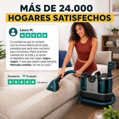 Conga 7000 Carpet&Spot Clean Steam XXL Pro – Deja tus sofás como el primer día