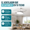 EnergySilence Aero 4280 Invisible White – El ventilador que desaparece en tu techo