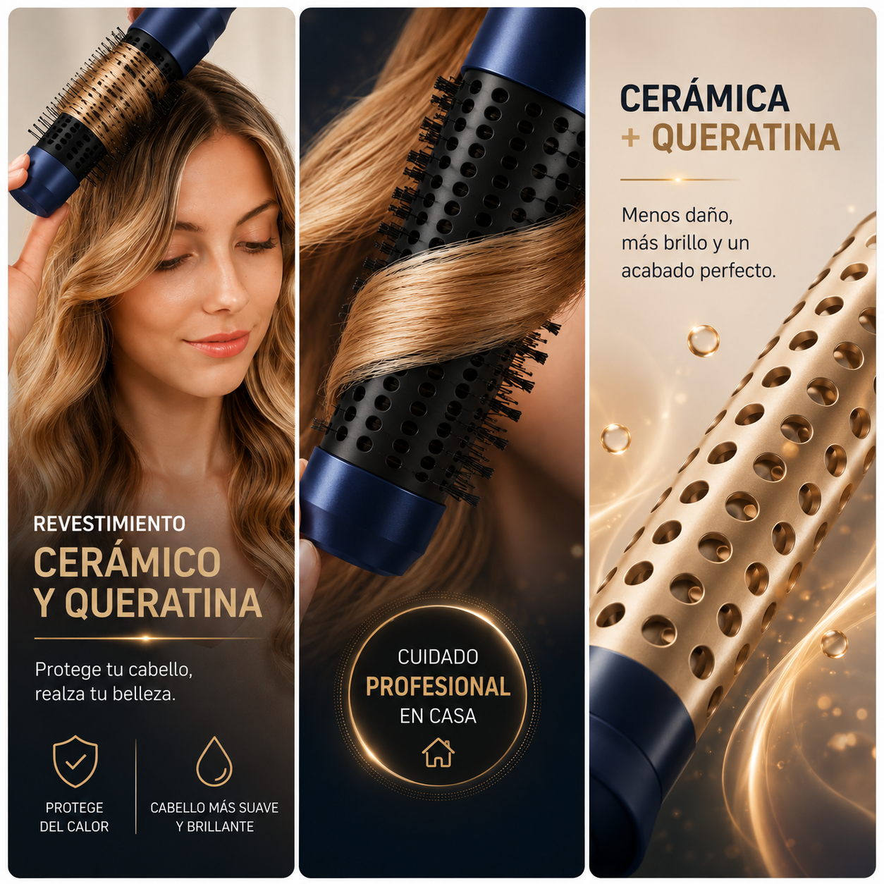 Cecotec AirGlisse Luxury 14 en 1 – Seca, Moldea, Riza y Alisa con Tecnología Coanda