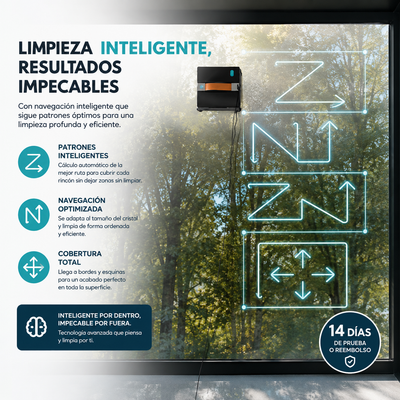 Conga Windroid W50 Double Spray – Robot Limpiacristales Inteligente